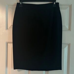 Ann Taylor Black Suit Pencil Skirt